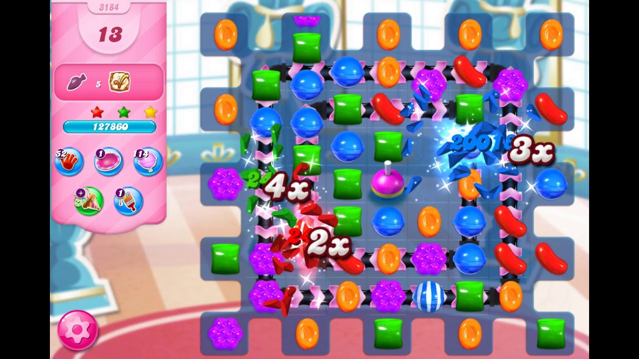 Candy Crush Saga - Level 3184 ☆☆☆