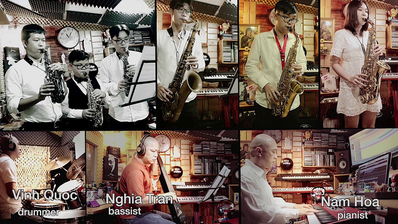 Toi Tin - Saigon Trio vs Sax Session ( saigon trio )