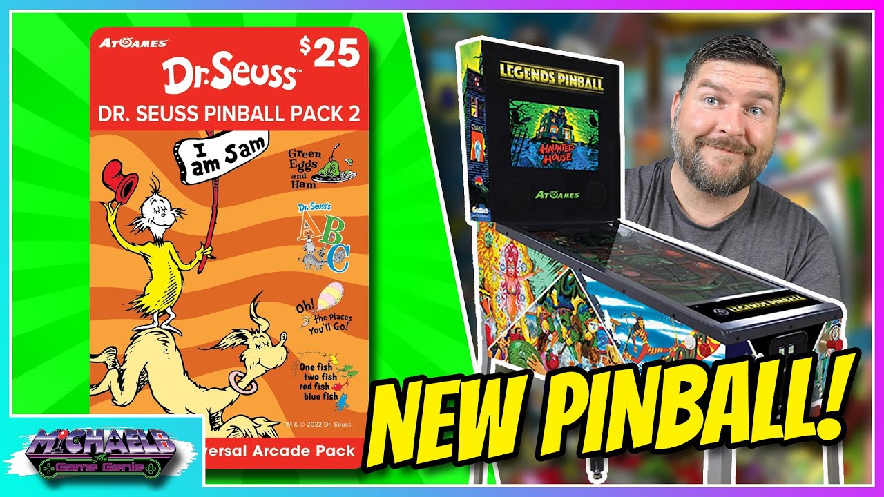 AtGames Dr. Seuss Pinball Pack 2 Early Access First Impressions