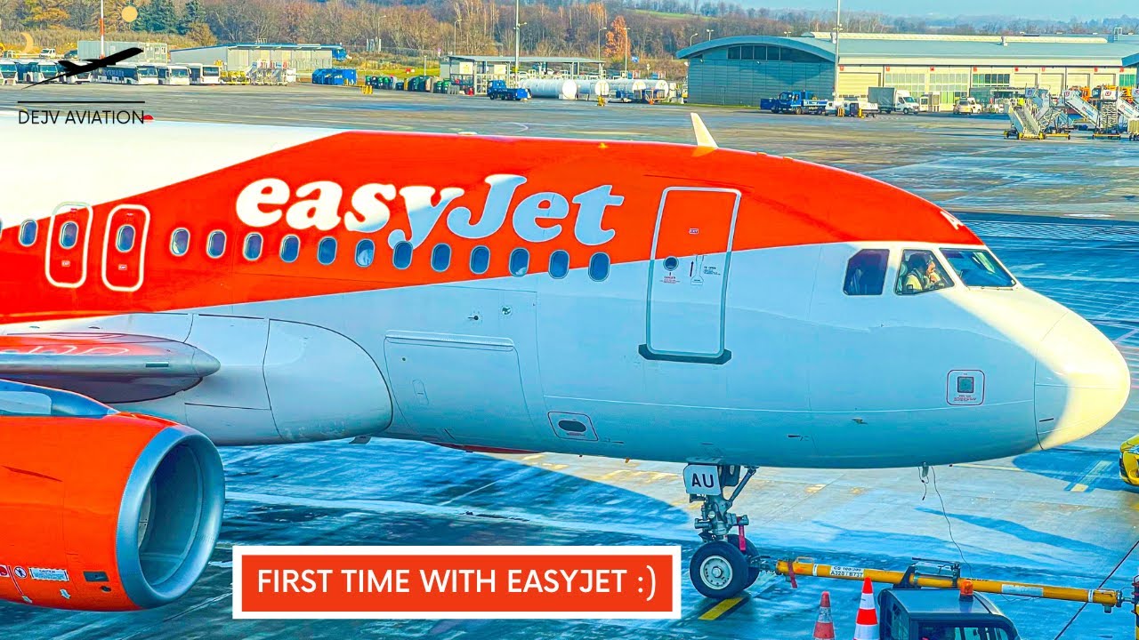 [4K] TRIP REPORT | My first ever flight with EASYJET :) | Airbus A319 | London Gatwick to Krakow