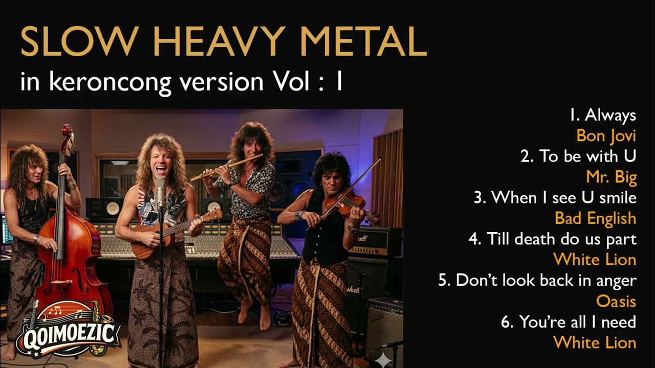 SLOW ROCK METAL IN KERONCONG VERSION #slowrock #heavymetal #keroncong #bonjovi