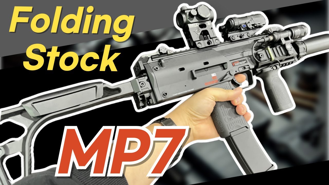 Folding stock with MP7