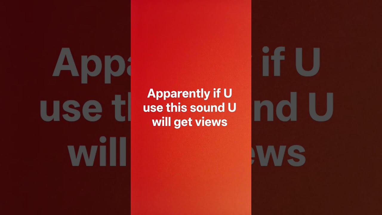 apparently theirs a glitch on YouTube 