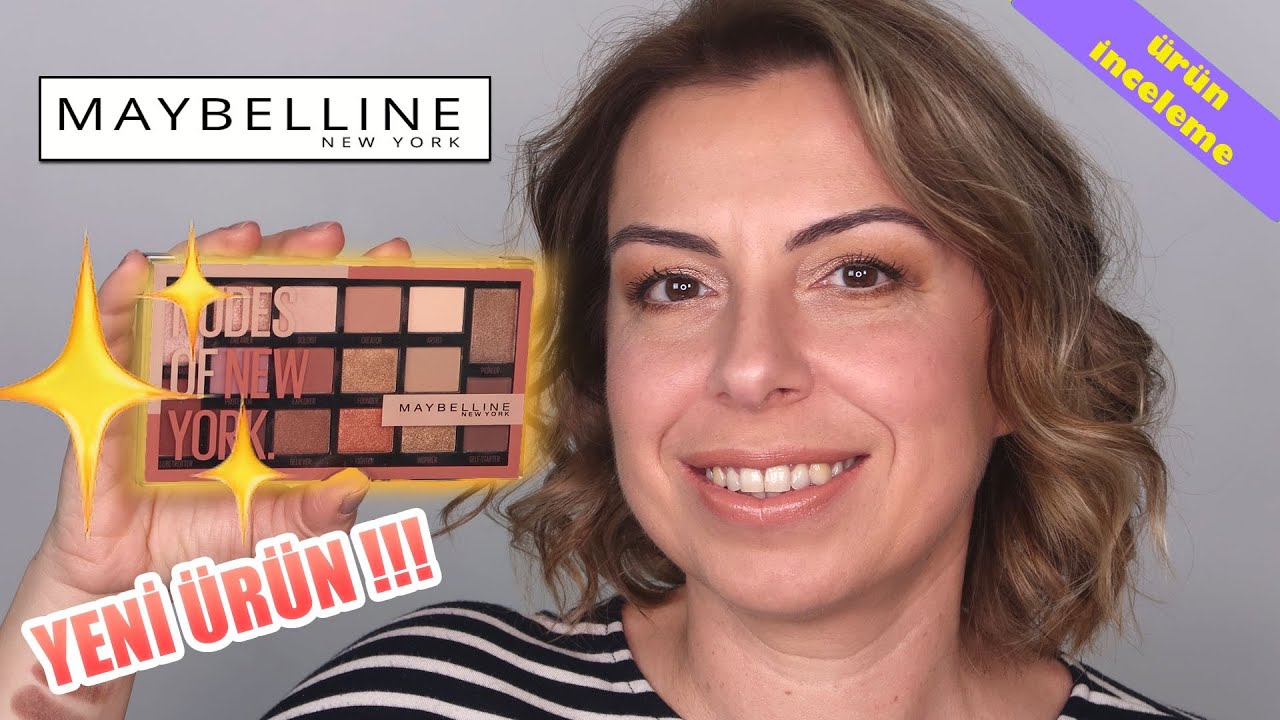 YENİ ÜRÜNLERİ DENİYORUM : MAYBELLINE NUDES OF NEW YORK FAR PALETİ (YENİ ÜRÜN)