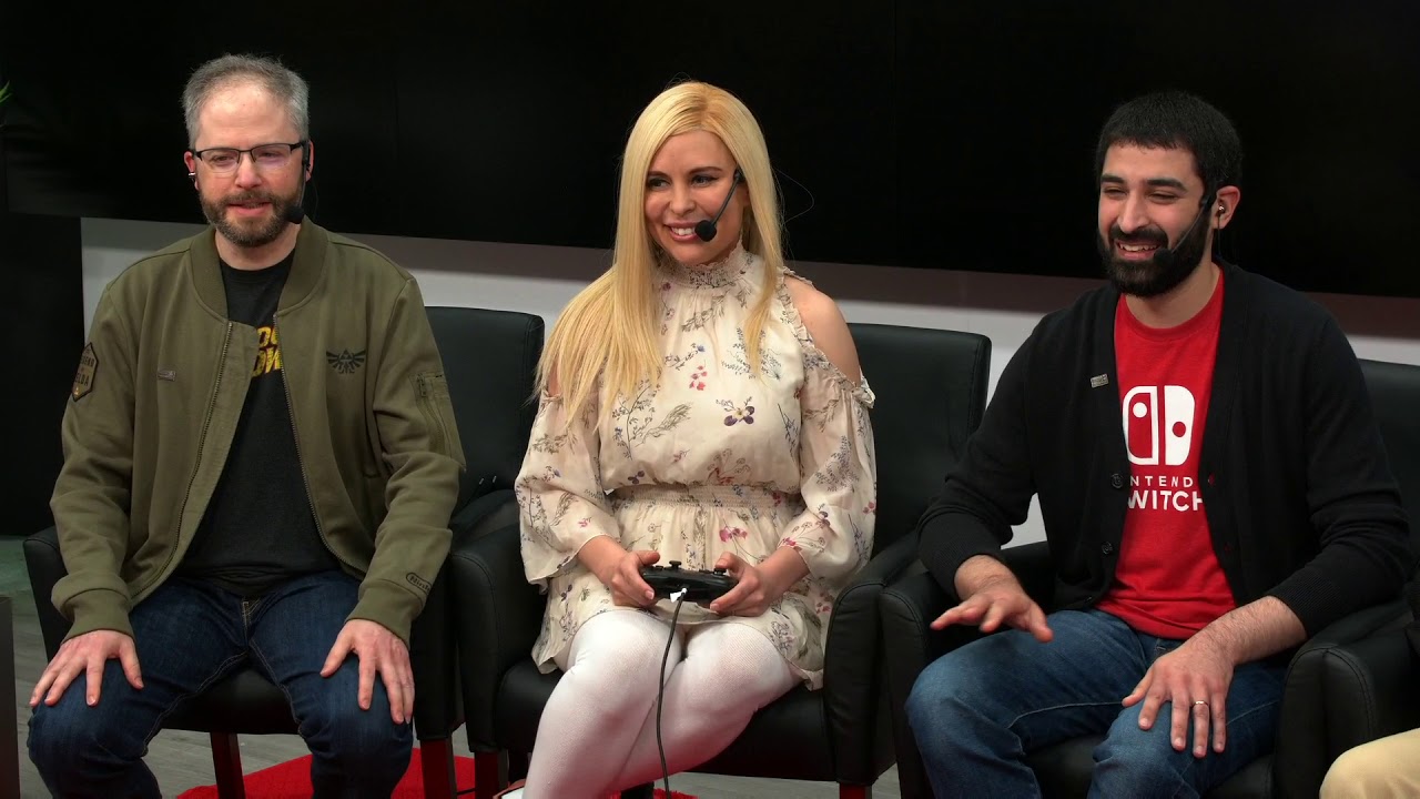 First Zelda: Link's Awakening gameplay - Nintendo Treehouse: Live E3 2019