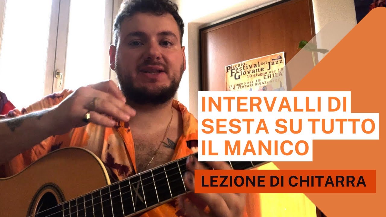 Intervalli di Sesta, Studi Intervallari Lezione di Chitarra