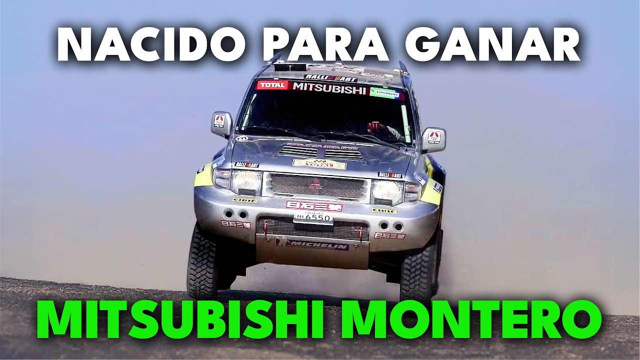 MITSHUBISHI MONTERO / PAJERO: La HISTORIA de una LEYENDA del DAKAR