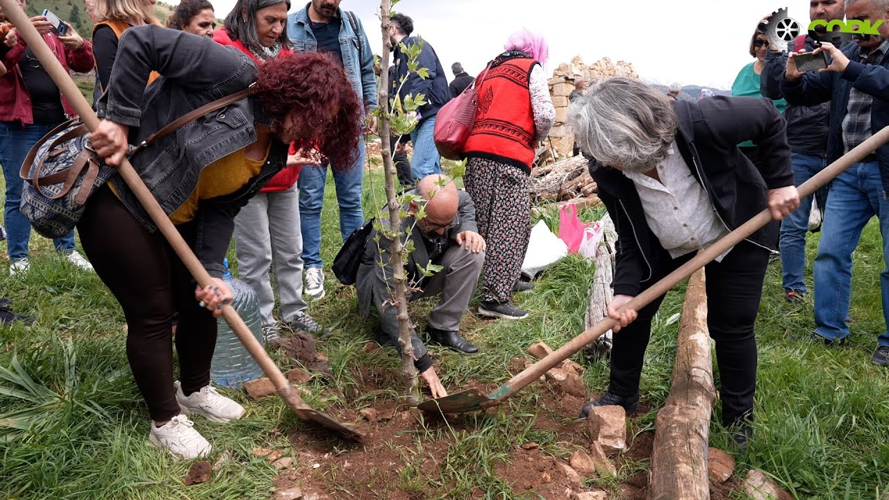 Dersim'de Seyit Rıza ve yol arkadaşları anısına fidan dikildi