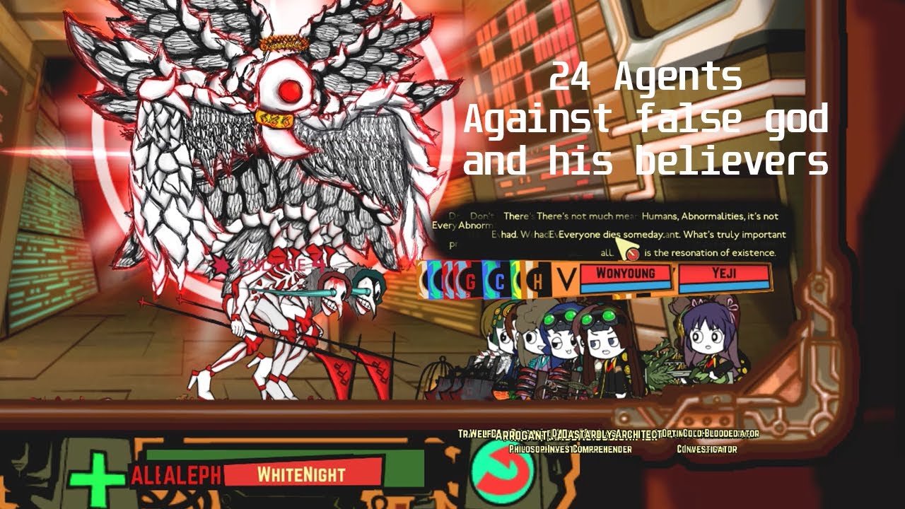 WhiteNight Suppression with Agents | Lobotomy Corporation