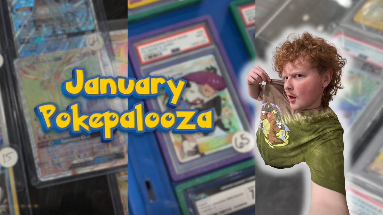 Pokepalooza Card Show Vlog [Searching for Sun & Moon] | Chase-ing The Bag Ep. 20.5