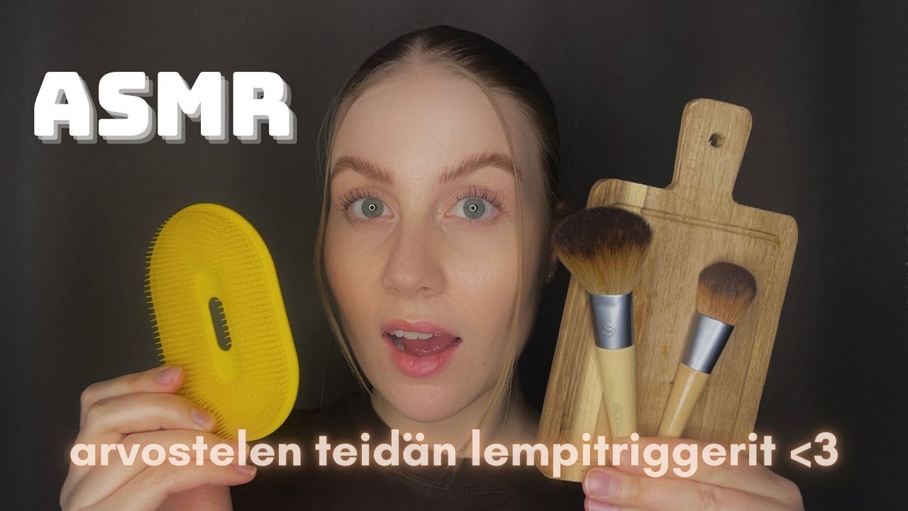ASMR SUOMI | Arvostelen tilaajien lempitriggerit 💛 paljon erilaisia triggereitä