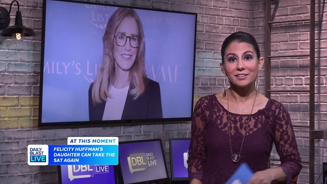 Felicity Huffman's Daughter Can Take SAT Again