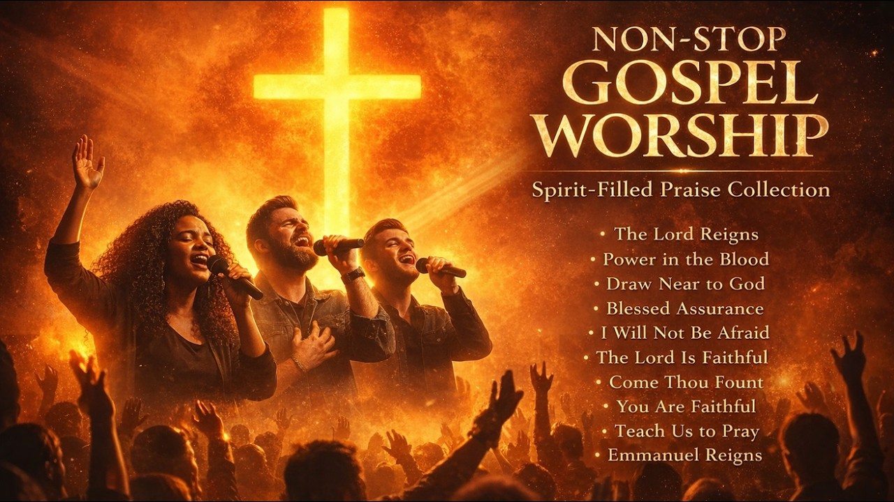 Nonstop Gospel Worship 2026 🔥 Spirit-Filled Praise & Revival Songs | The Lord Reigns