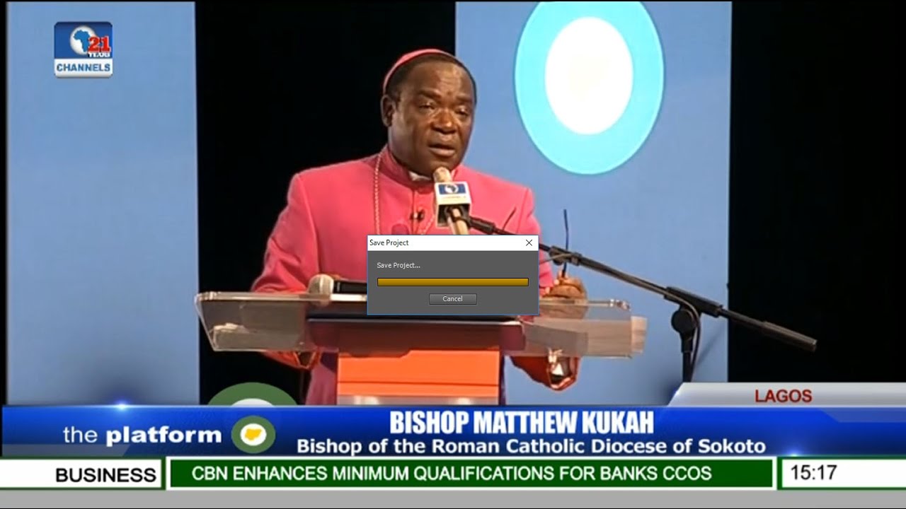 The Platform 2016: Bishop Matthew Kukah Speaks On Healing A Traumatized Nation Pt 1