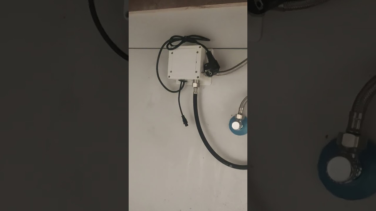 wash basin sensor tap sink Hot cold mixer tap fixing