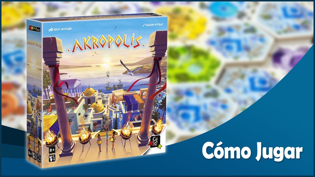 Aprende a Jugar AKROPOLIS 👷‍♂️👷‍♀️🏗️ - Tutorial, Rondas de Ejemplo y Comentarios