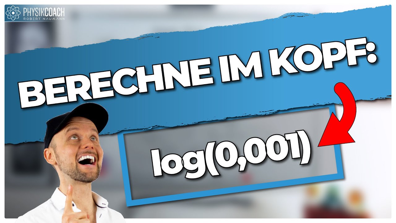 Logarithmus berechnen || Physik für Mediziner || Physik Grundlagen