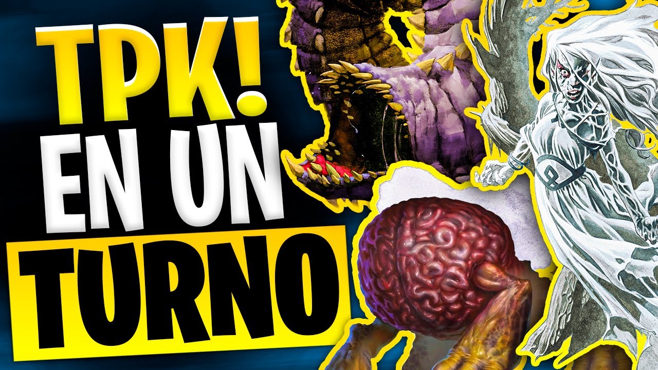 8 MONSTRUOS que te harán TPK en D&D 💀