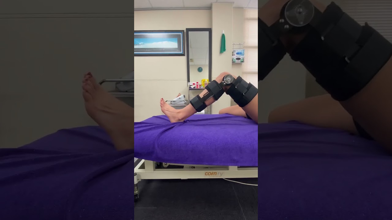 ROM brace fitting