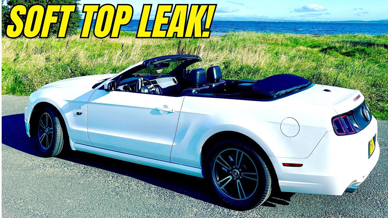 2005 - 2014 S197 Mustang Convertible Roof and Trunk Leak Repair