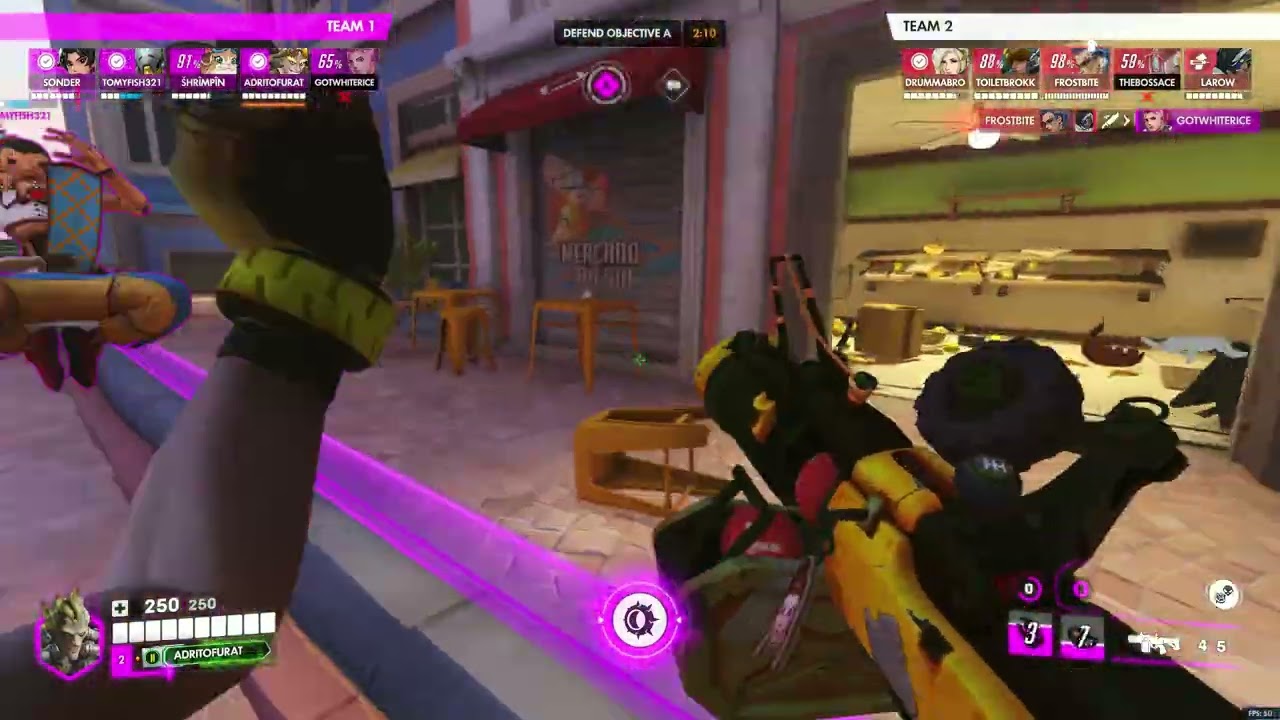 Overwatch no deaths junkrat