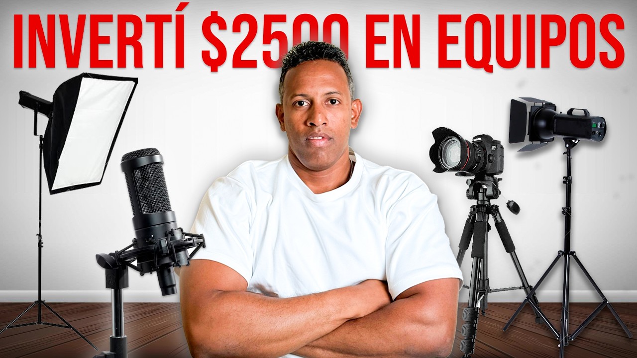 💵He Invertido MAS de $2500 USD en mi NEGOCIO de YOUTUBE. 