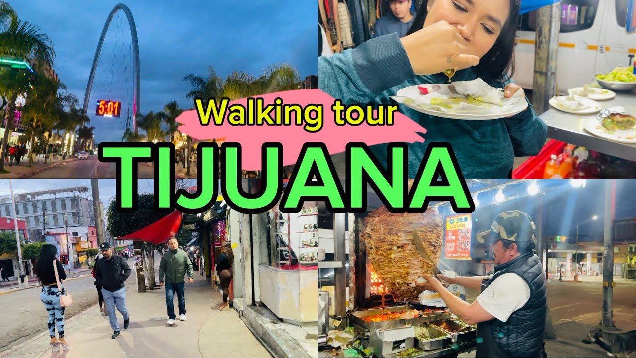 De la ZONA RIO a LA COAHUILA ¡Me dio MIEDO grabar! | Walking TIJUANA CITY 