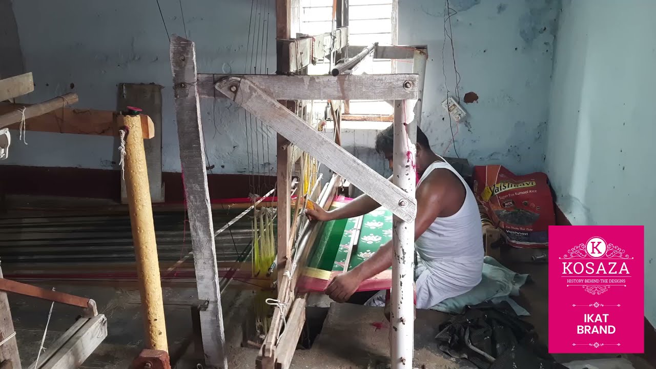 Ikat Sarees Weaving | Pochampally Sarees Weaving
