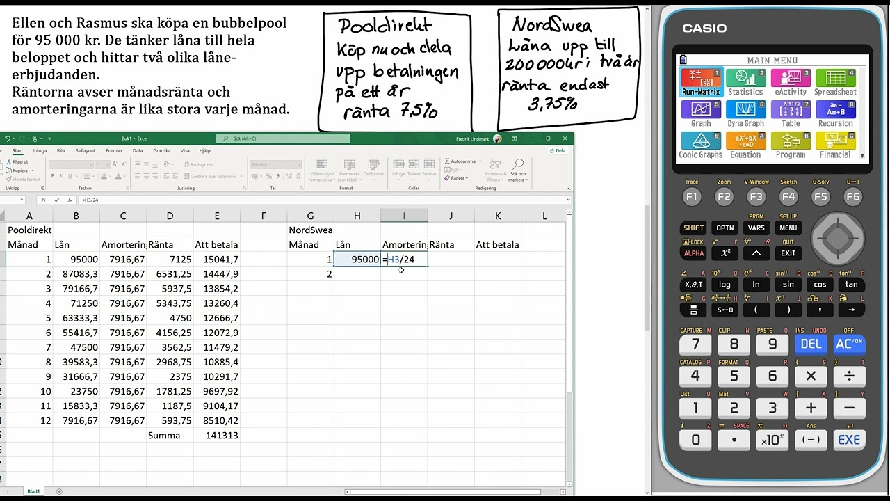 Matematik 5000+ 1b Uppgift 4357 a  för reviderad ämnesplan 2021