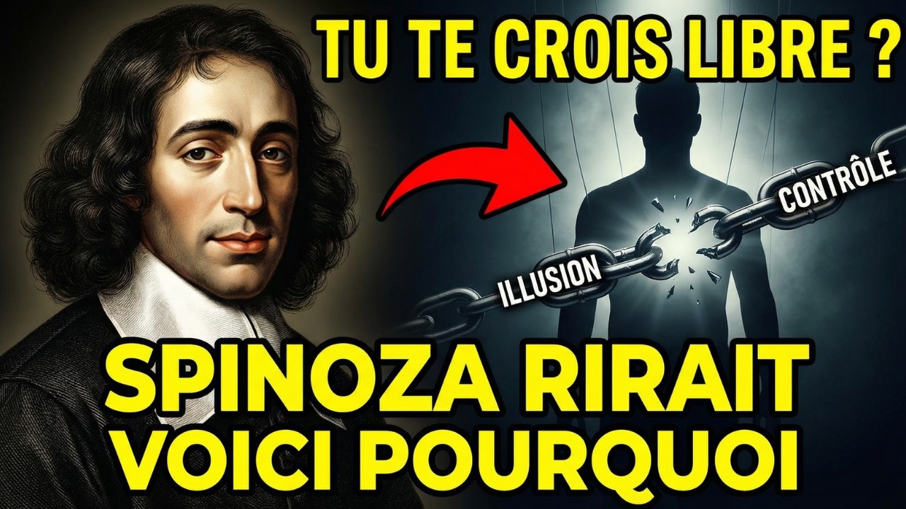 Pensez-vous être libre? Spinoza en rirait — voici pourquoi