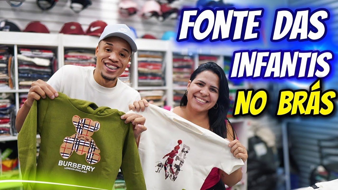 🤯 ACHEI A MELHOR FONTE DE MODA INFANTIL EM ATACADO DA FEIRA DA MADRUGADA EM SÃO PAULO 😱