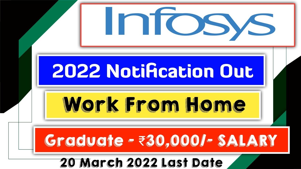 INFOSYS 2022 Notification Out