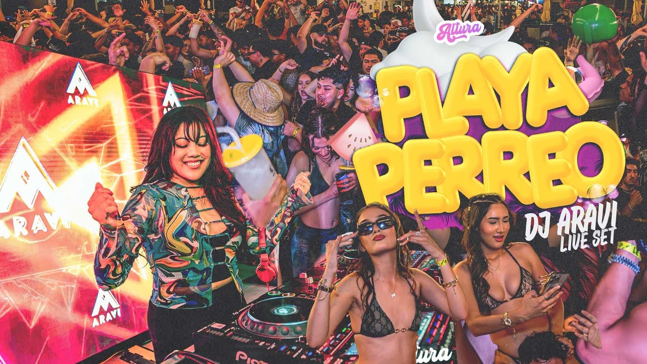 DJ Aravi | Live from Playa Perreo (Reggaeton, EDM)