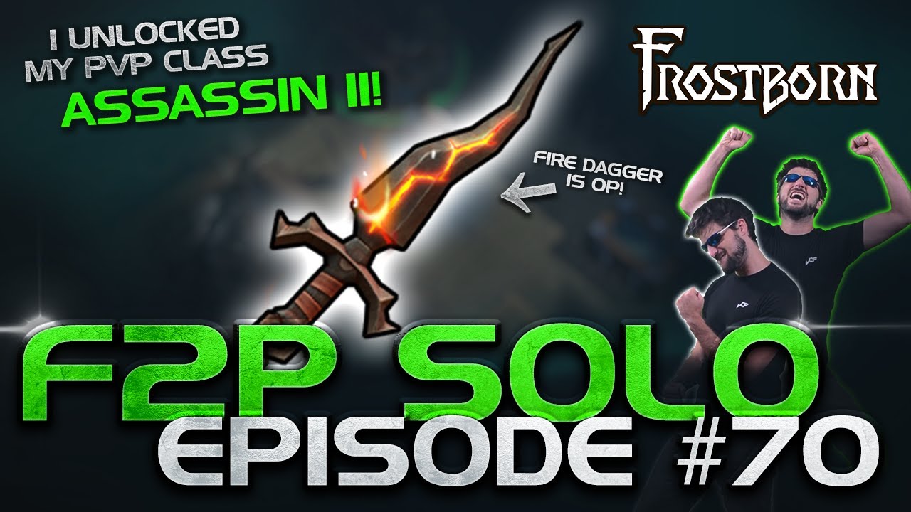 I UNLOCK Assassin II and Go Hunting! Owning People in PvP! Frostborn F2P Solo Series. Ep. 70 - JCF