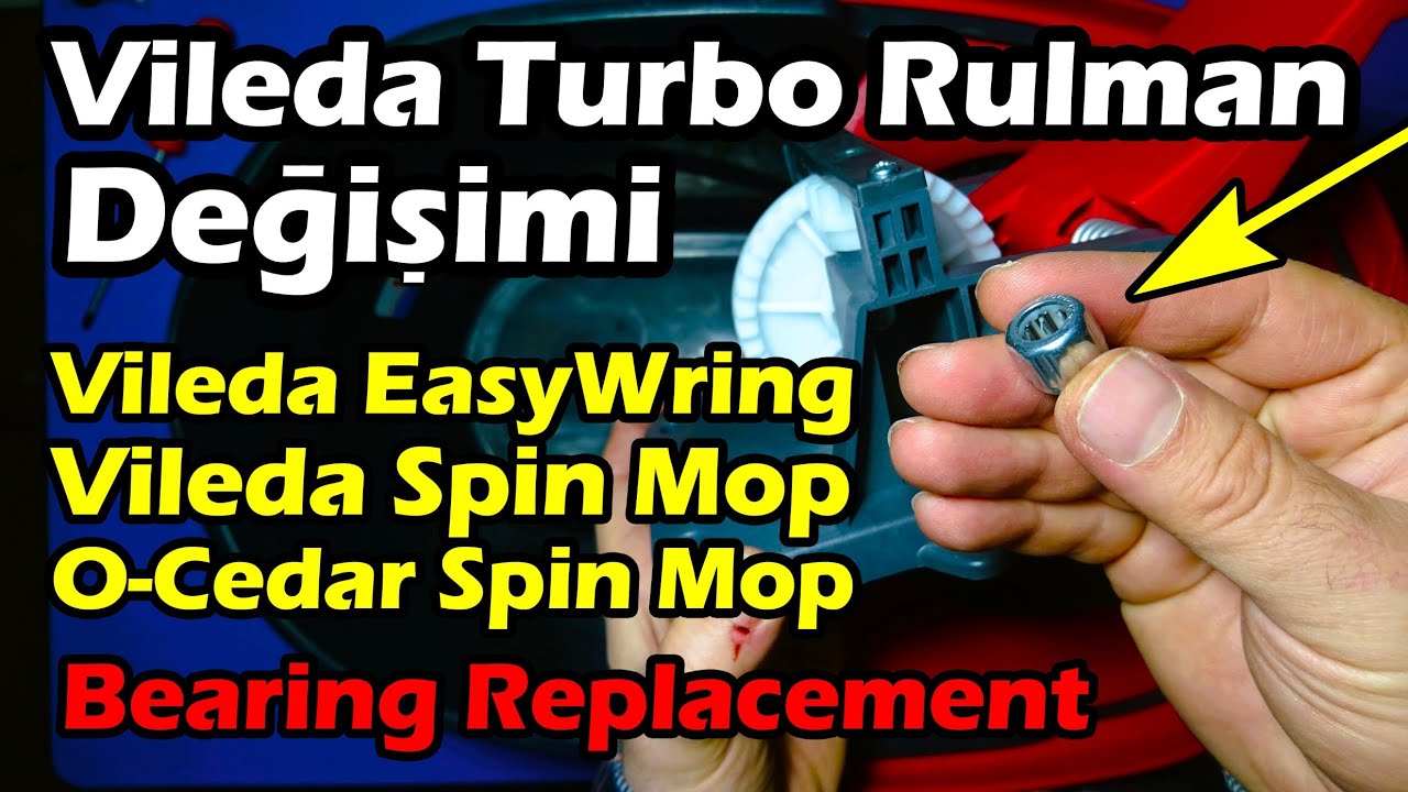 Vileda & O-Cedar | EasyWring / Spin Mop Ремонт | Замена подшипника