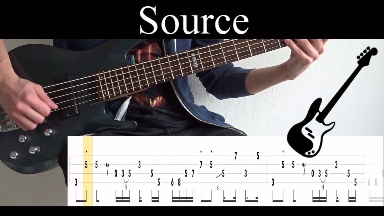 Source (Fever the Ghost) - (BASS ONLY) Bass Cover (With Tabs)