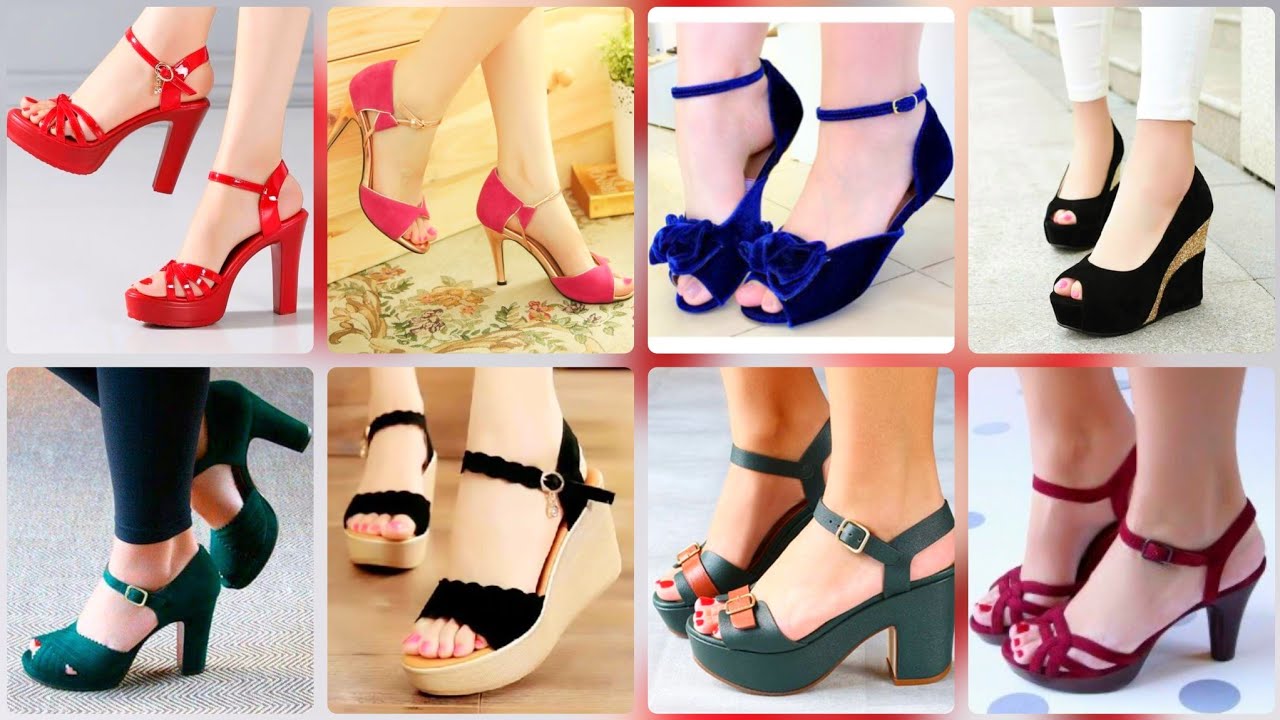 High heels Ladies sandals Best sandals collection for women's 2026