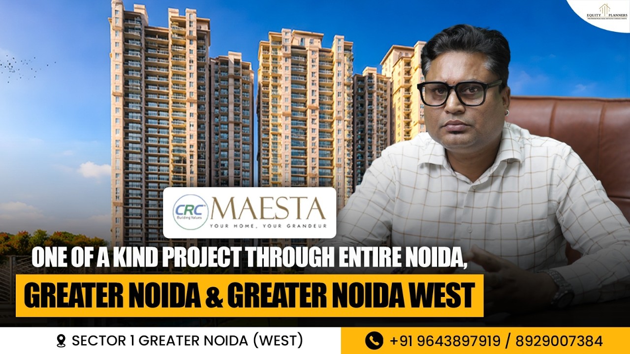 CRC Maesta Sector 1 | A Fresh Take on Luxury in Noida Extension..