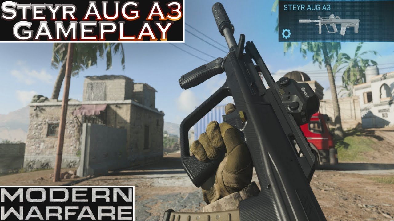 Modern Warfare Steyr AUG A3 (AUG) Hidden Weapon - 