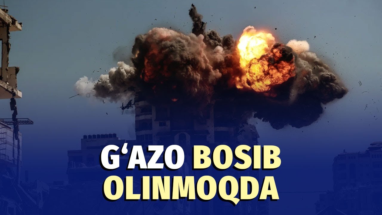 Isroil G‘azoni bosib olishga kirishdi, tanklar bilan