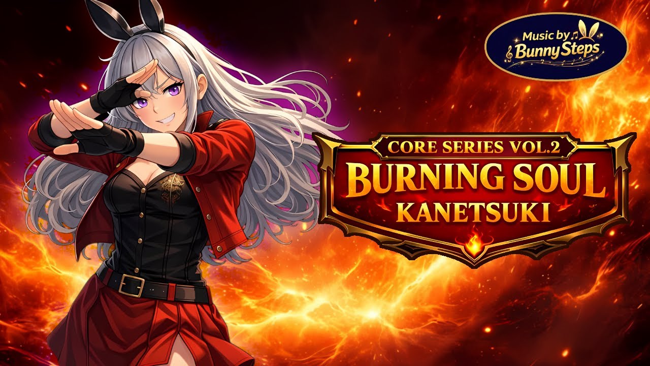 【作業用BGM】Burning Soul 🔥 KANETSUKI / CORE Series Vol.2【Bunny Steps】