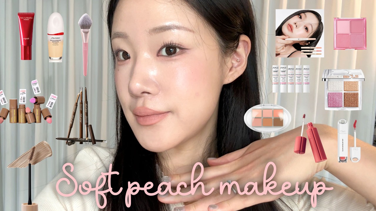 (신상 GRWM) 봄 느낌 살짝..🌸요즘 빠진 메이크업! (색감 미친 신상 블러셔, 디어에이 섀도우팔레트, 눈썹 그리는법, 촉촉한 파운데이션 추천, 신상 블러 틴트 비교)