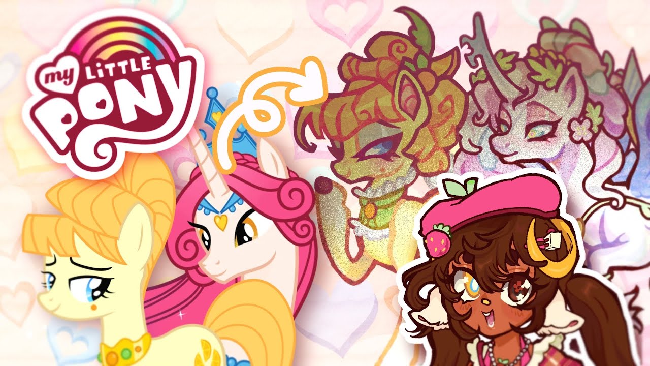 💌Превращение фоновых пони из MLP в ГЛАВНЫХ ПЕРСОНАЖЕЙ! (26/230) ♥ (редизайн) 💌 Часть 5