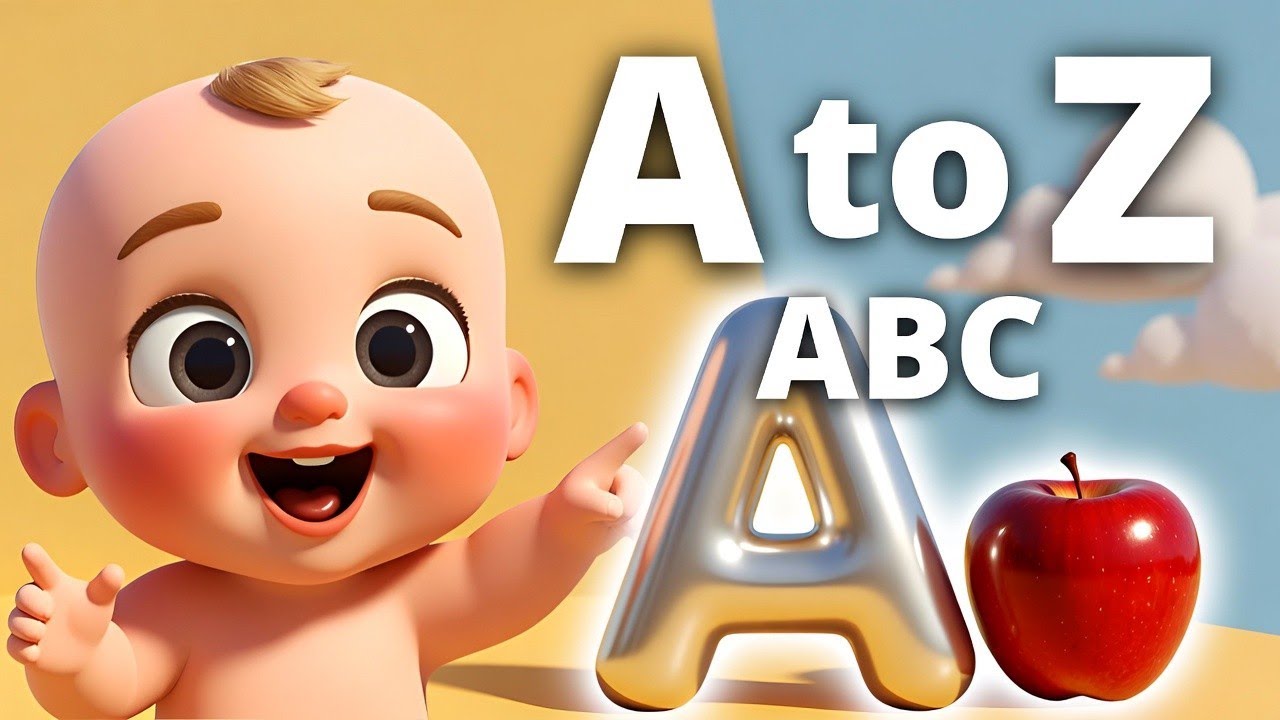 Learn ABC A–Z | Alphabet Song for Toddlers | Preschool Learning ‎⁨@RABBITLEARNING⁩  