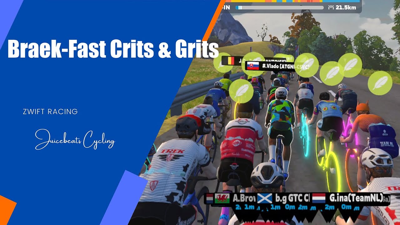 Braek-Fast Crits & Grits | Zwift Racing League