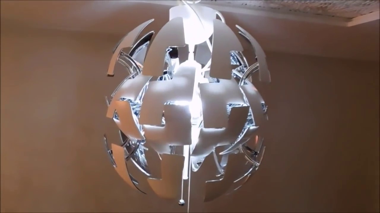 chandelier ikea ps 2014 open box and installation