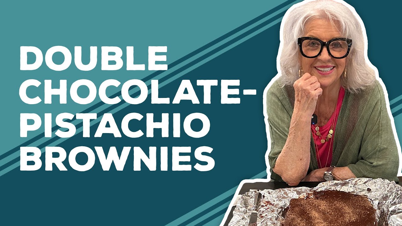 Love & Best Dishes: Double Chocolate-Pistachio Brownies Recipe | Father's Day Dessert Ideas