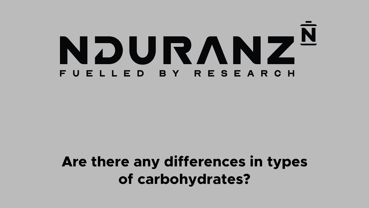 Are there any differences in types of carbohydrates?