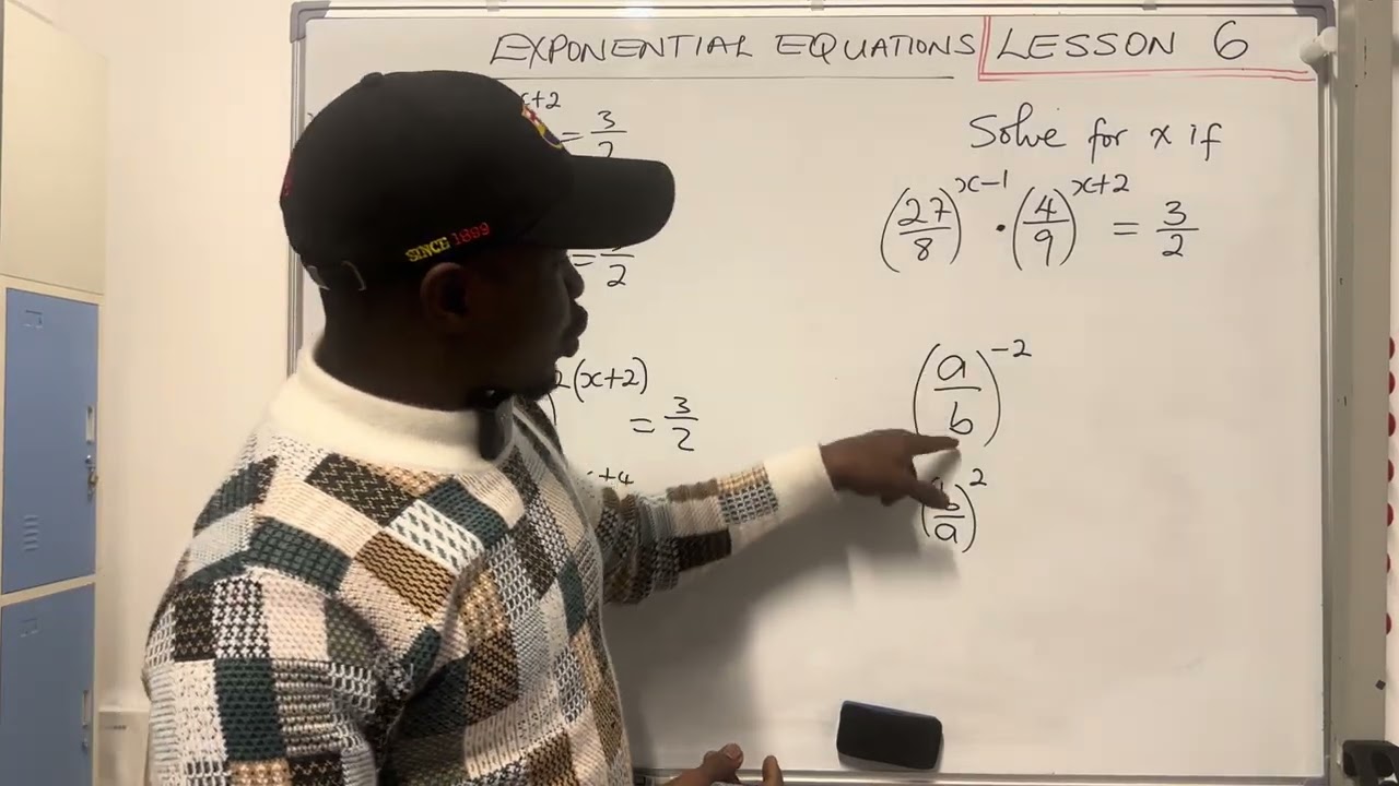 Exponential Equations : Lesson 6