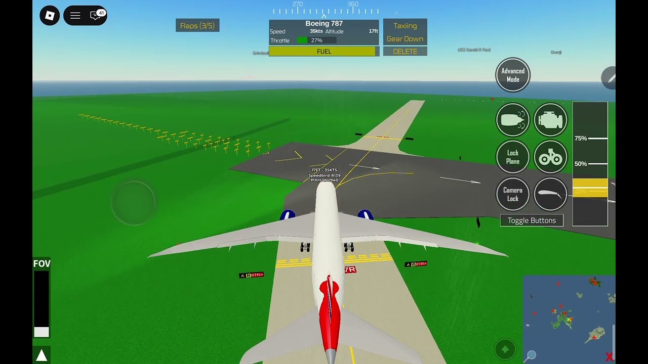 British Airways B787 from Greater Rockford to Sauthemptona in PTFS part 1 